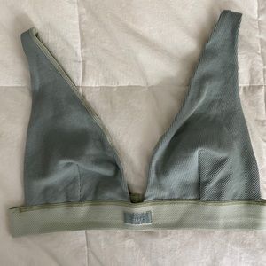 Skims cotton plunge bralette